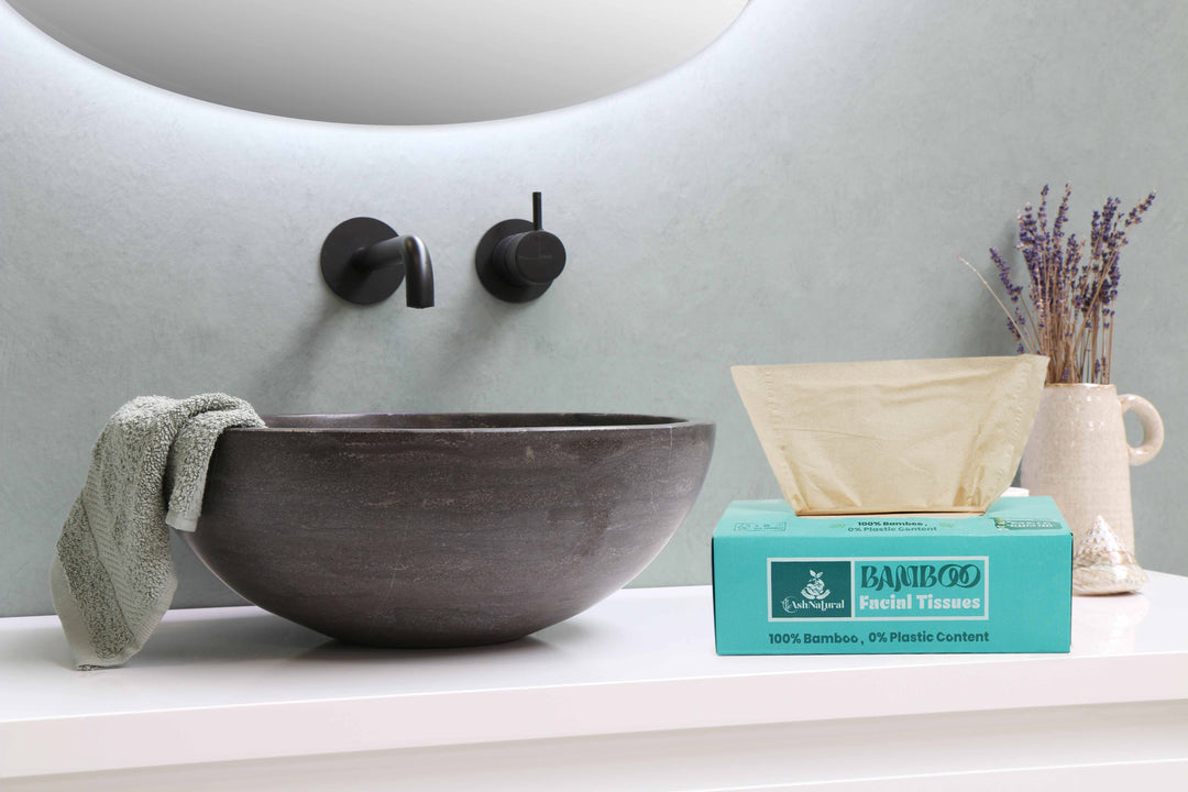 ASH NATURAL BAMBOO FACIAL TISSUE