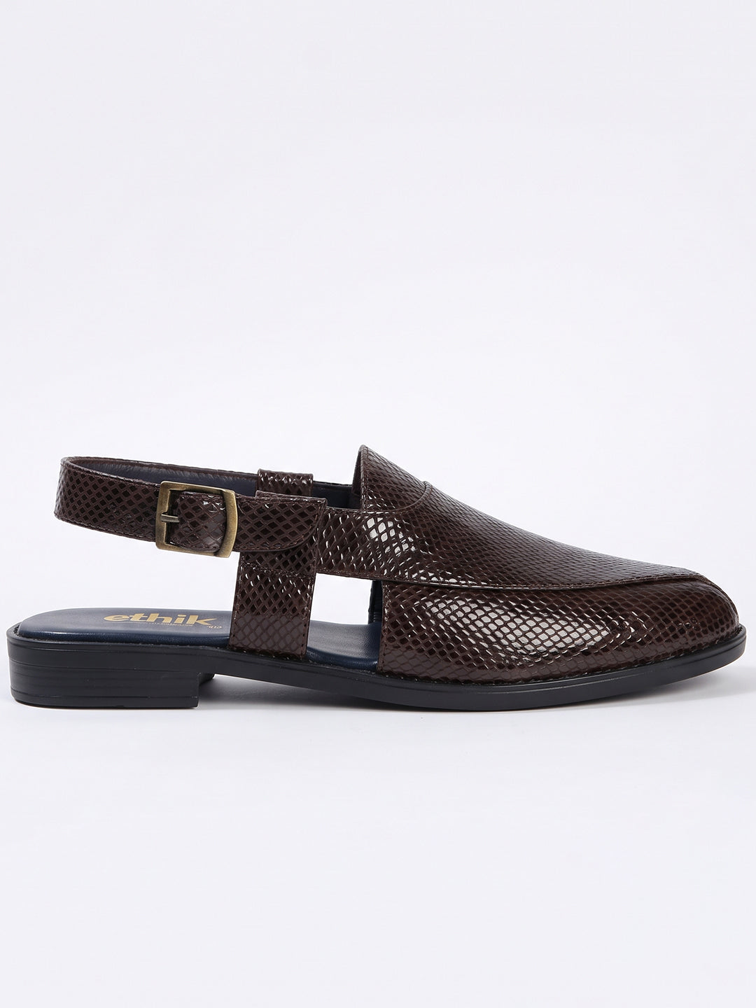 Jashn Dark Brown Peshawari Sandal