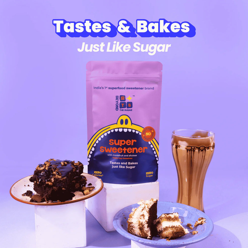 Beyond the Sugar Super Sweetener | Monk Fruit and Allulose | Keto & Diabetic Friendly | 1:1 Sugar Replacement