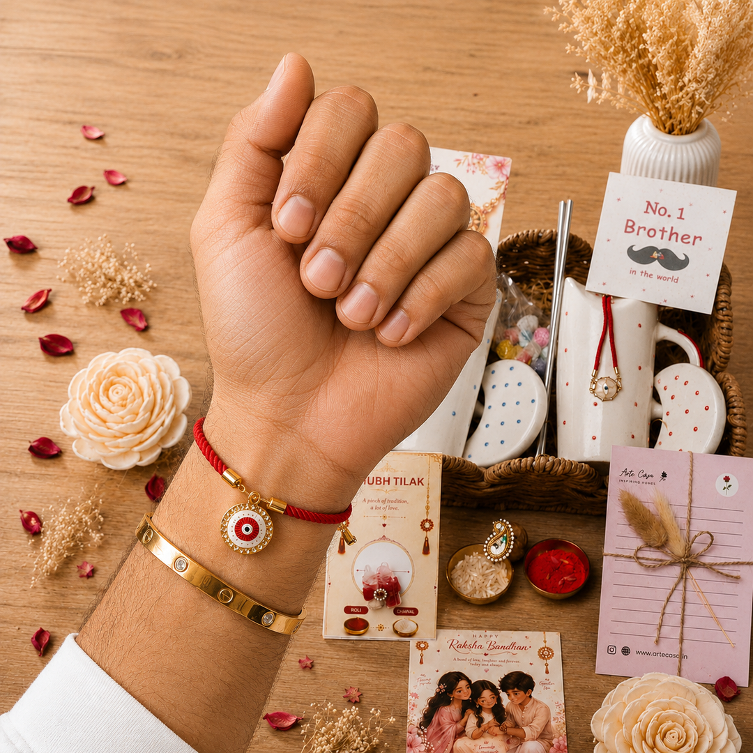Artecasa Heartfelt Sibling Love Rakhi Hamper