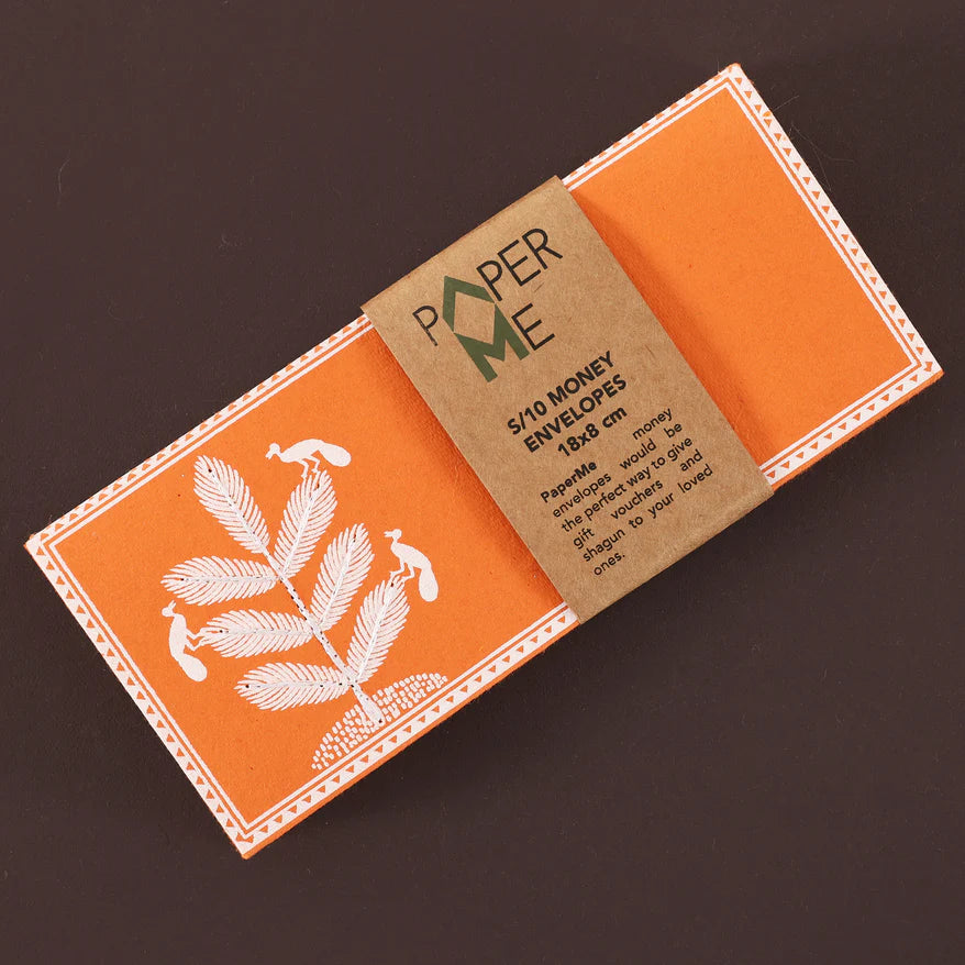 Van Embroidered Money Envelope - 10 pc