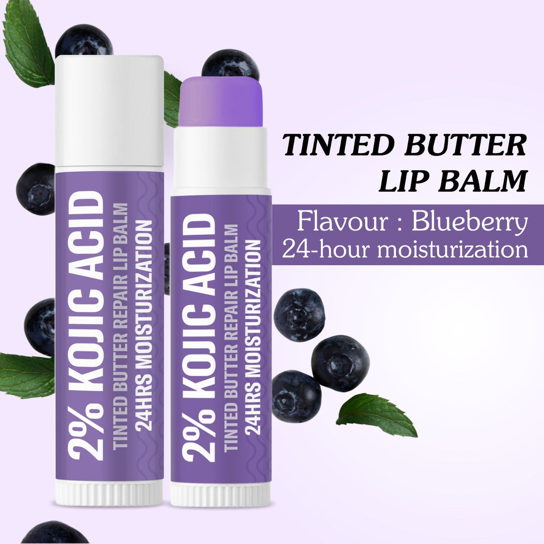 2% Kojic Acid Tinted Butter Brightening Lip Balm
