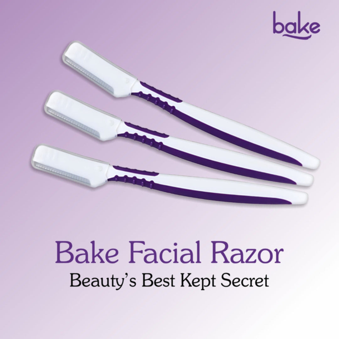 Reusable Face Razor for Women Facial Hair - Pack of 3