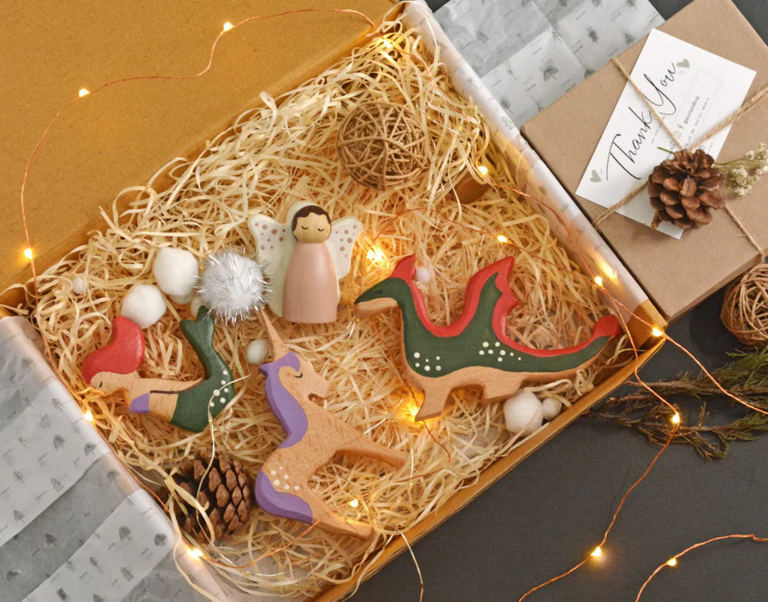 BIRCH & BUG Mystical Creatures Set of 4