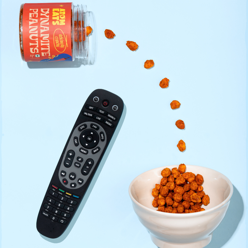 Atom Eats Dynamite Peanuts | (120g Pack X 2) by Atom Eats
