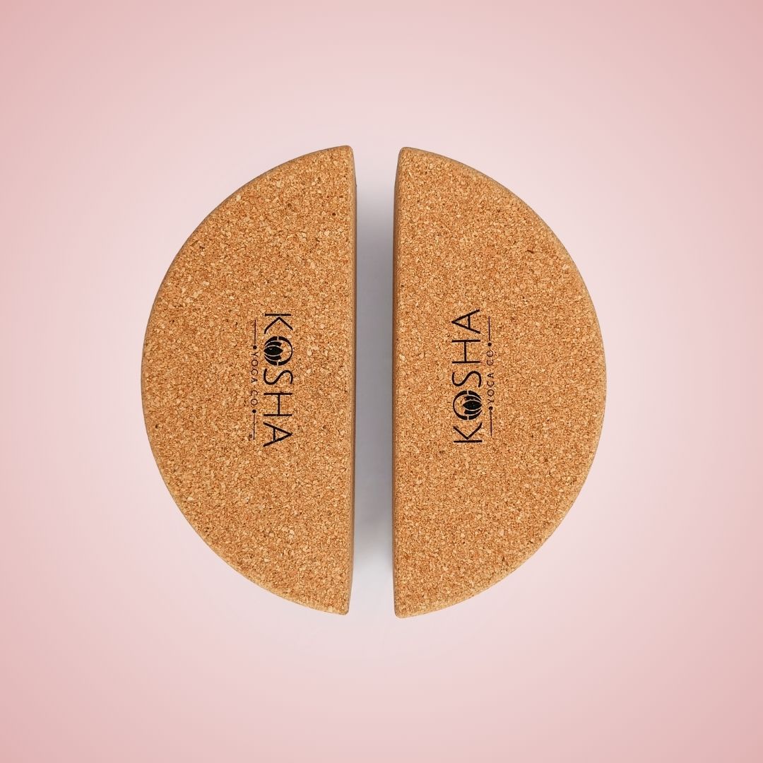 Kosha Yoga Balance Block: Semi Circle Yoga Brick