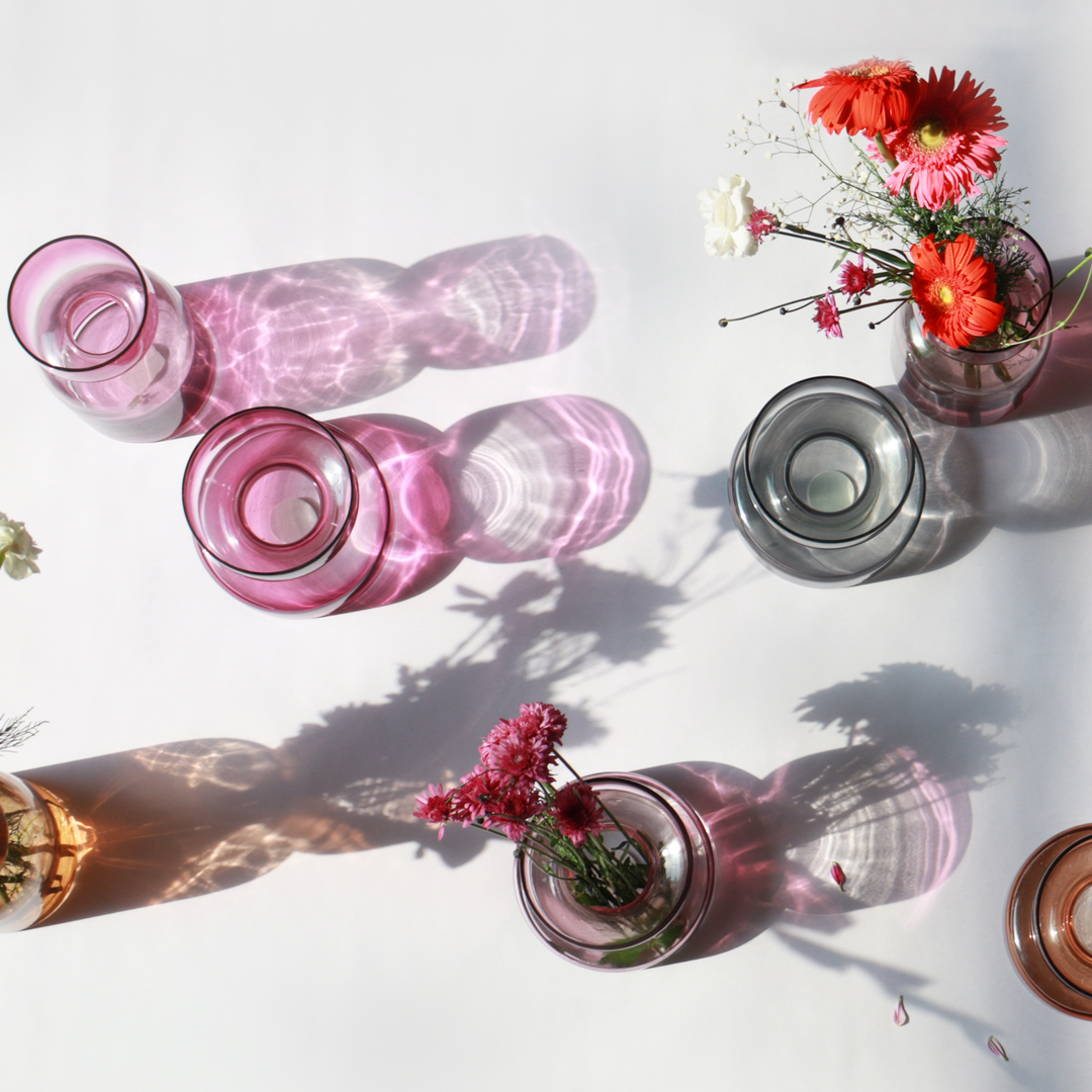 Muun Home Tinted Glass Vases
