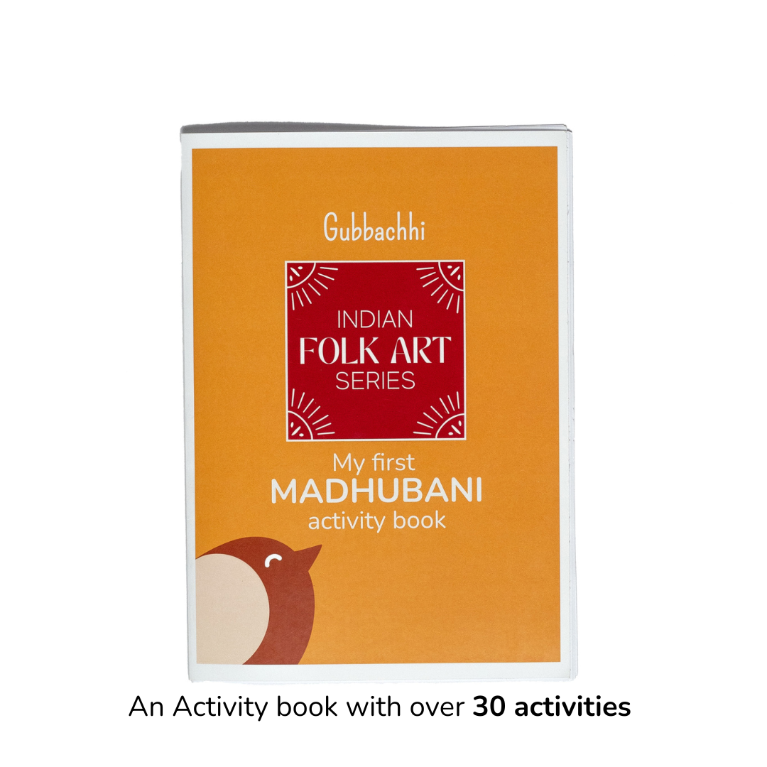 Gubbachhi Madhubani wooden puzzle