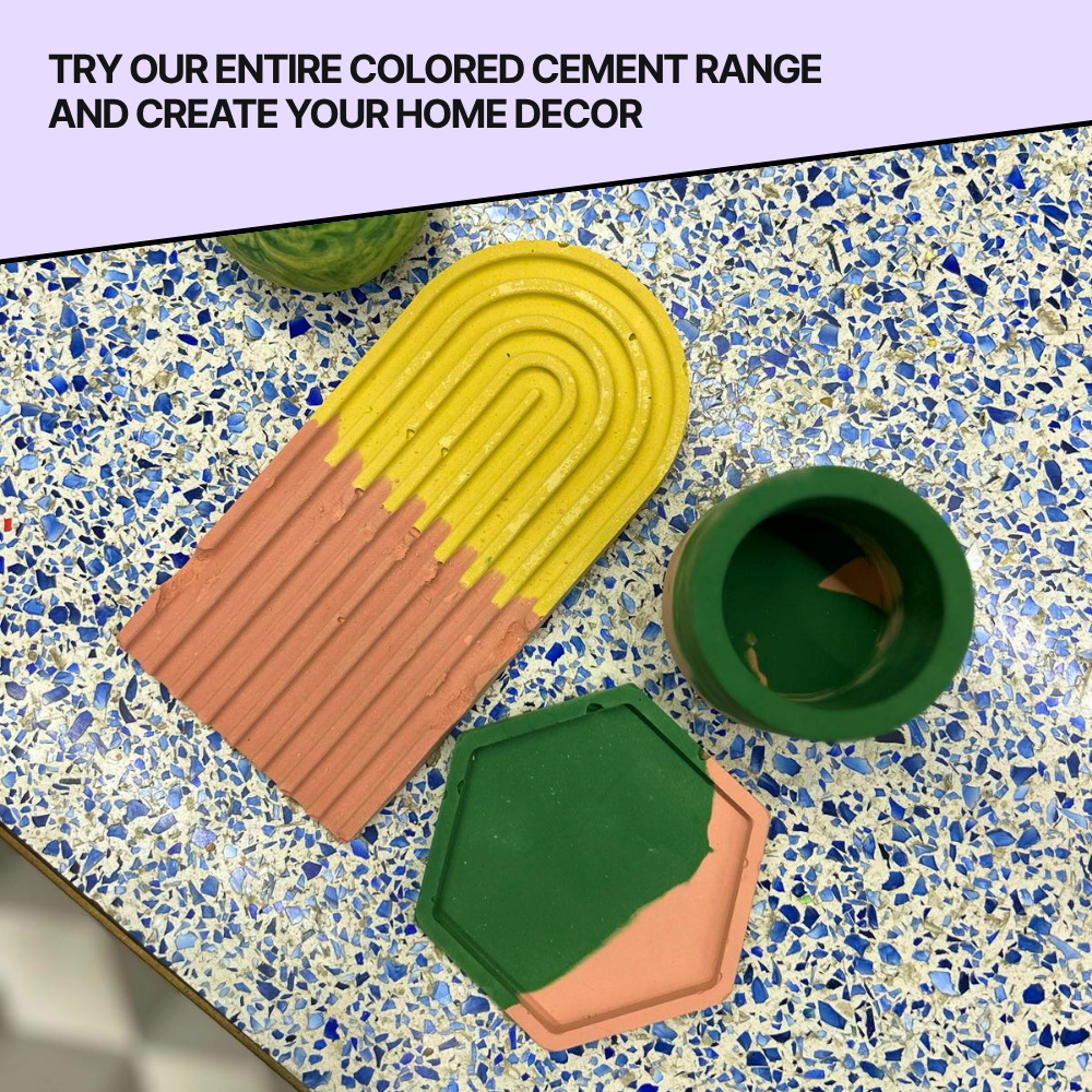 DIY Cement Trinket Tray Kit