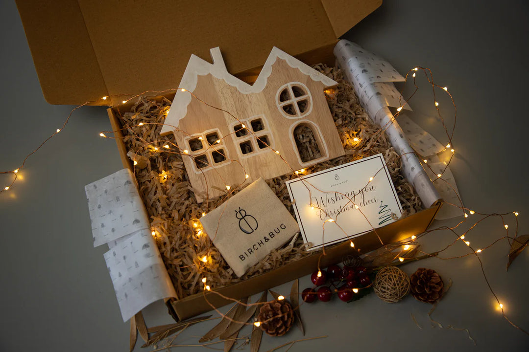 BIRCH & BUG Christmas Gingerbread House