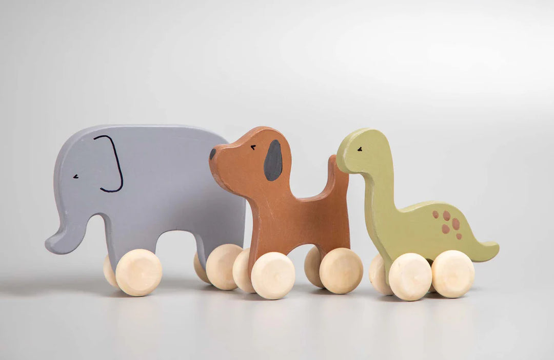 BIRCH & BUG Elephant Roller Toy