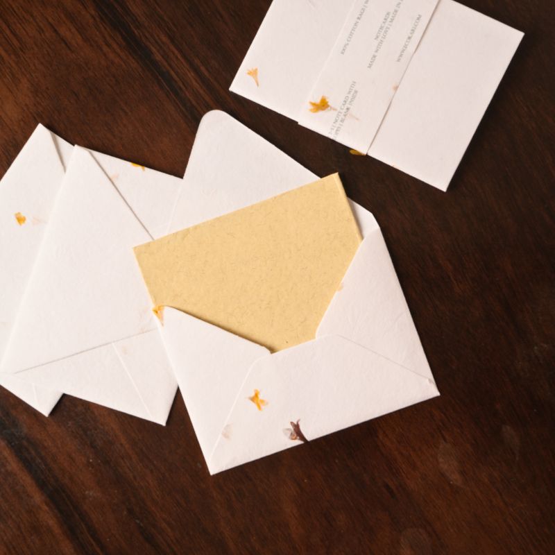 Ecokari Floret Handmade Paper Note Cards