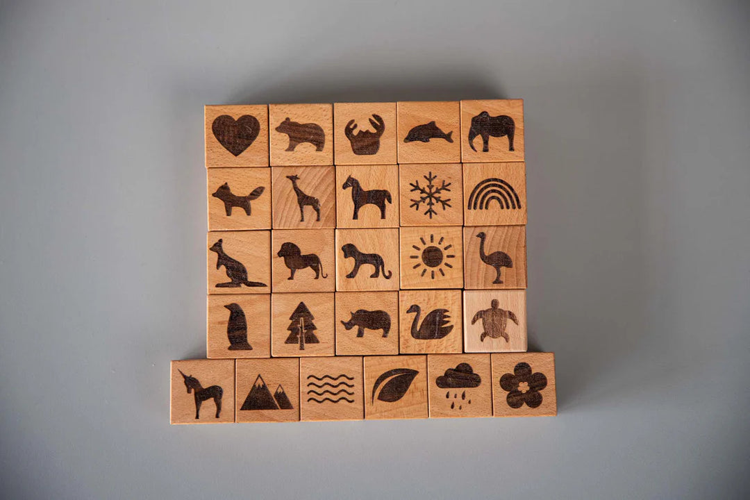 BIRCH & BUG Learning Blocks Set of 26