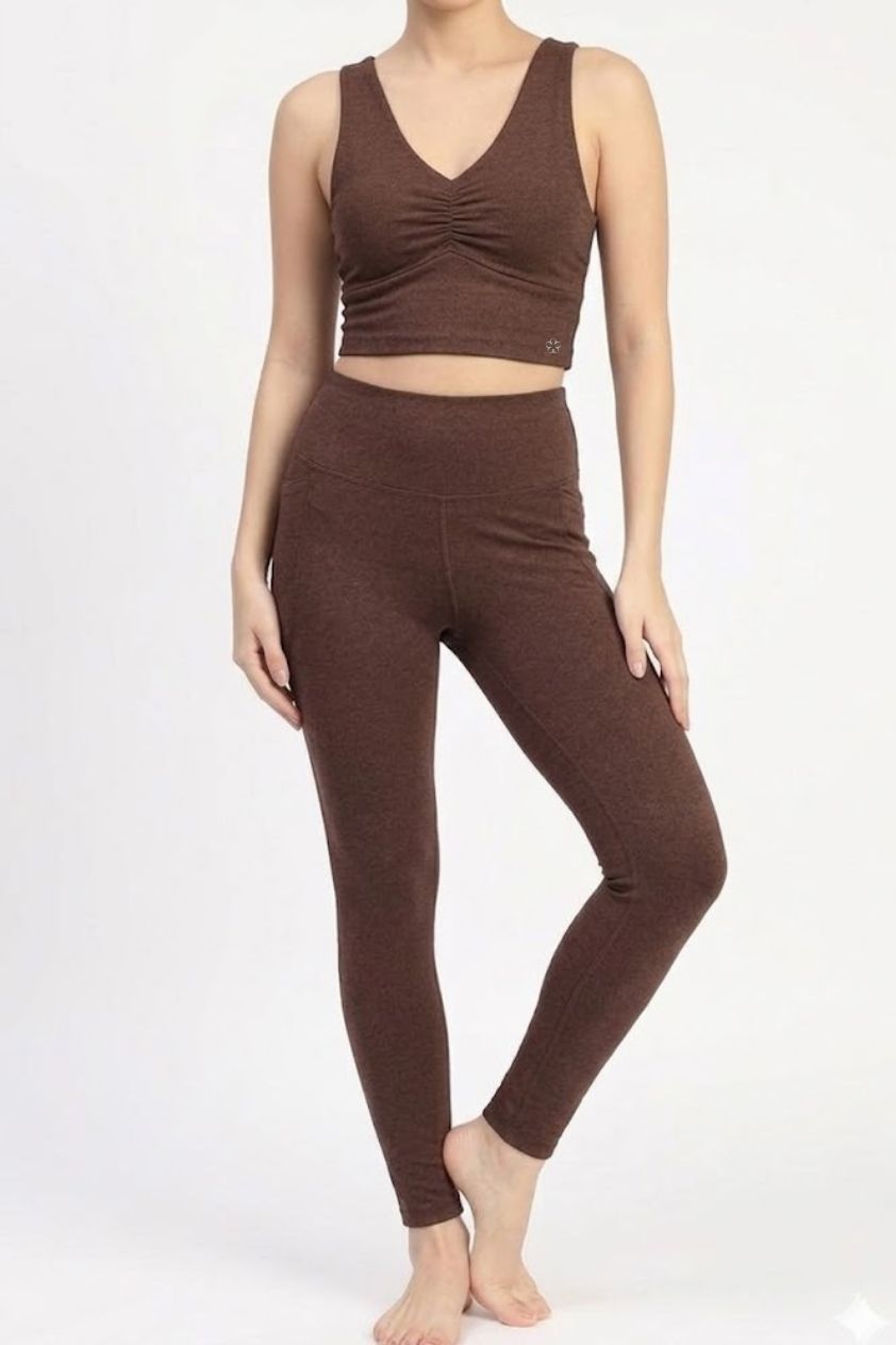 Hannah Organic Cotton Padded Tank