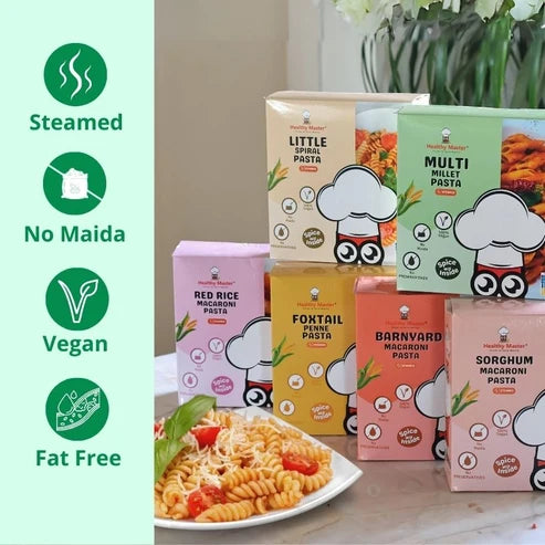 Healthy Master Healthy Pasta Combo - Millet Based
