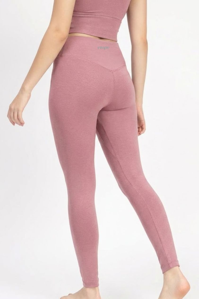 Sienna Organic Cotton Flare Yoga Pants