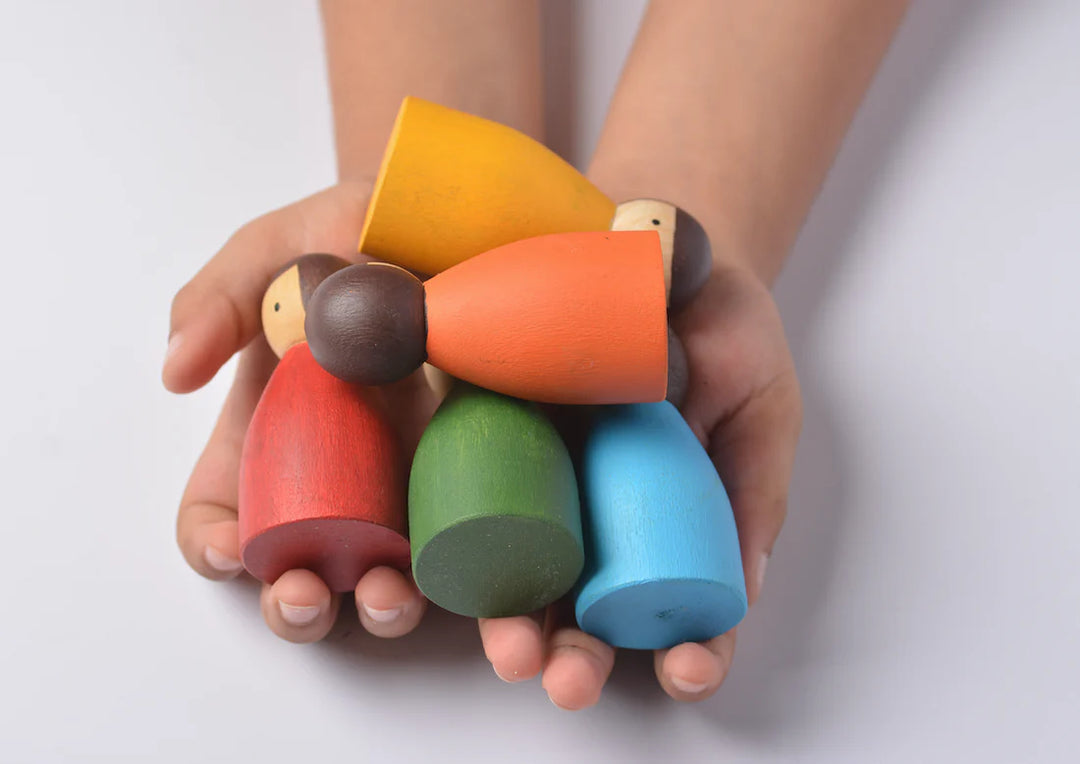 BIRCH & BUG Folk Colored Set of 10