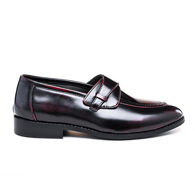 Drezzire Classic Patent Slip-Ons - Cherry