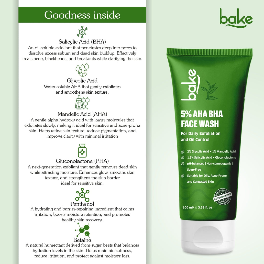 5% AHA BHA Face Wash