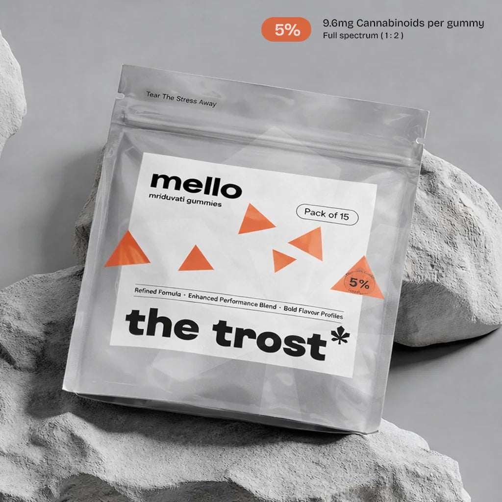 The Trost Mello Gummies - Cola Flavour - 5% Cannabis Leaf Extract