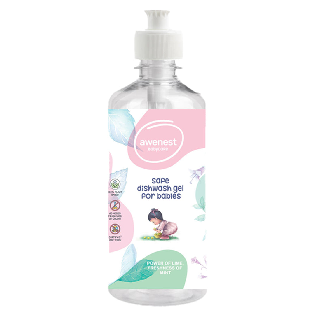 Awenest 100% Plant-based No-Toxin Baby Dishwash pack of 2