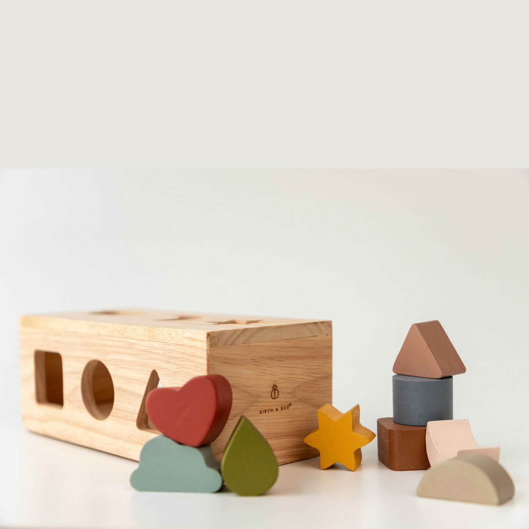 BIRCH & BUG Shape Puzzle box