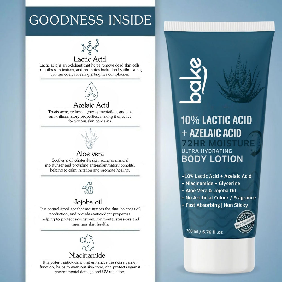 10% Lactic + Azelaic Acid Body Lotion SPF 30 PA+++
