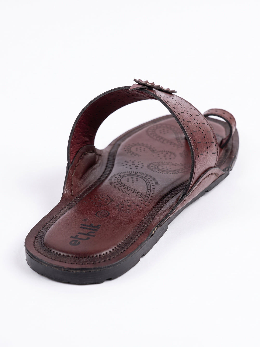 Raje Cherry Brown Kolhapuri Chappal