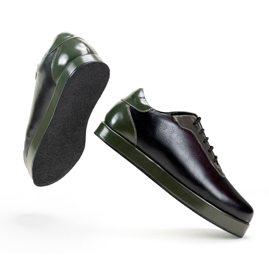 Monkstory Offbeat Lace Vegan Sneakers - The Deep Thinker