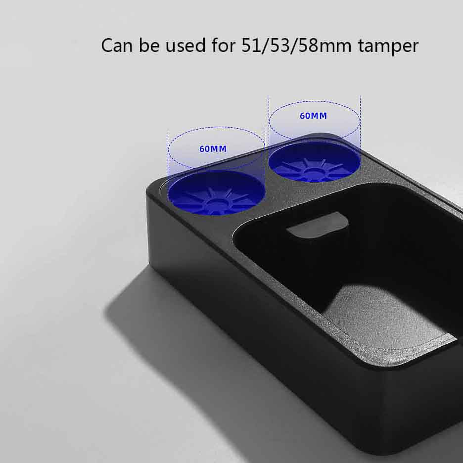 The Bean Co Roasters Knockbox with Tamper Station