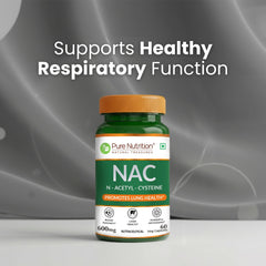 NAC 600mg | N-Acetyl Cysteine Capsules | Antioxidant Support Formula