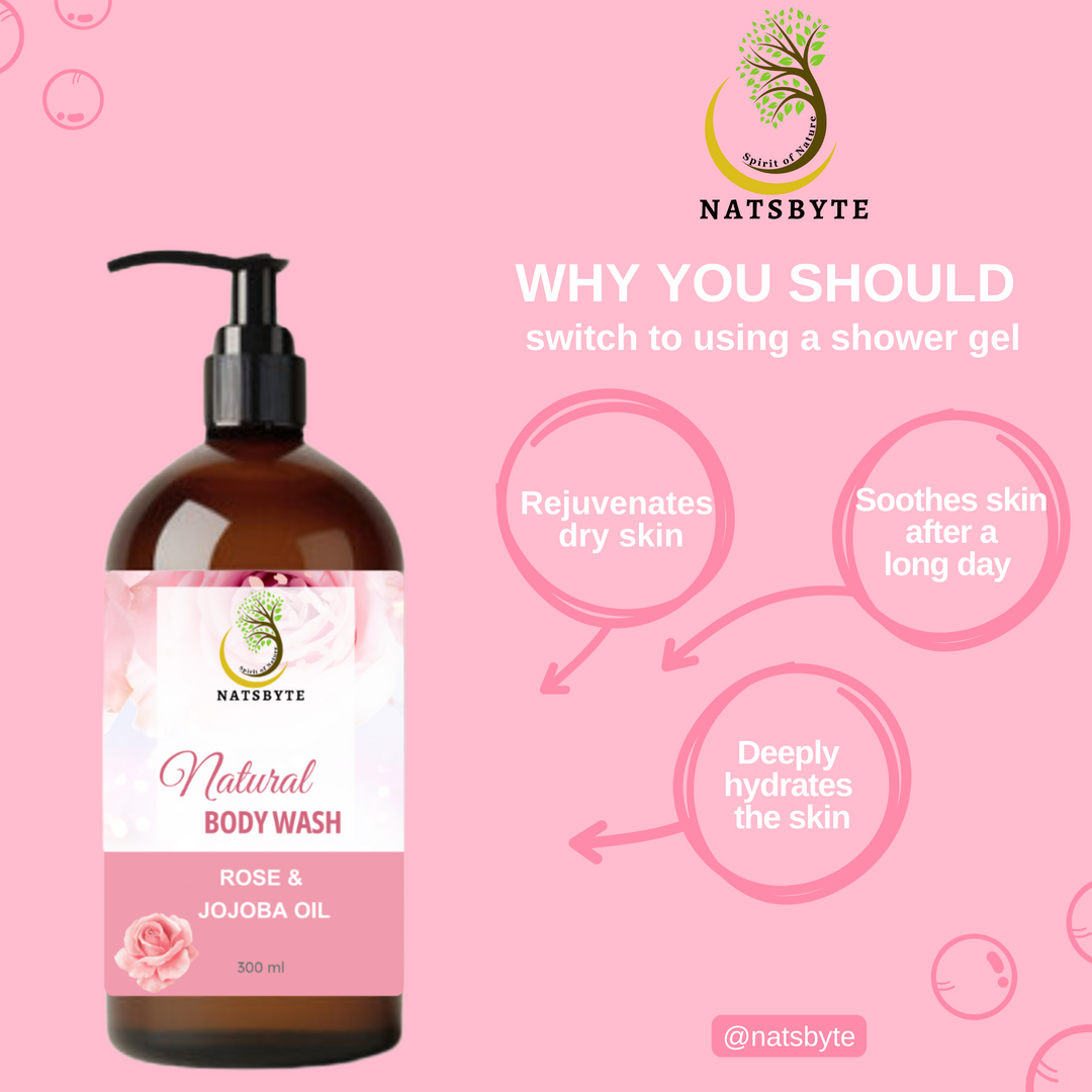 Natsbyte Natural Body Wash | Shower Gel 300 ml