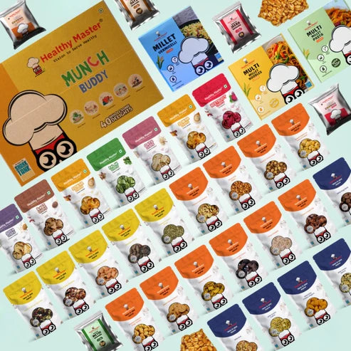 Healthy Master Munch Buddy – 40 On-the-go Snacks