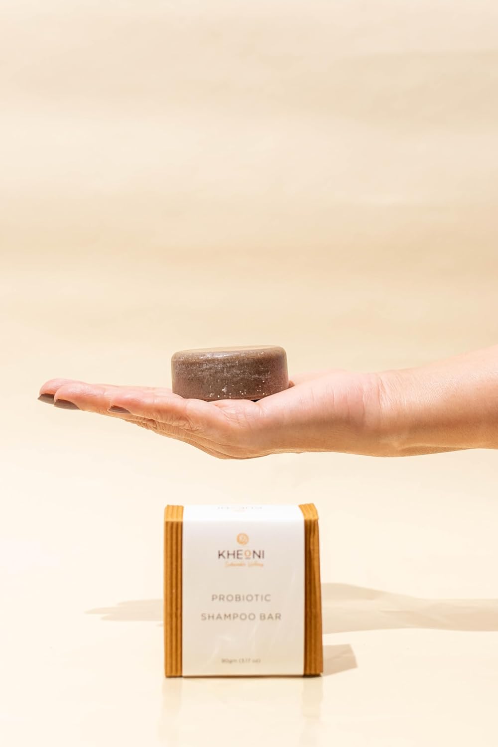 Kheoni Probiotic Lemongrass Active Bathing Bar and Shampoo Bar Soaps Combo Set | Natural Eco-Friendly, Chemical-Free Soap Deep Conditioning, Soft, Silky & Healthy Hair | Oil Control Deep Cleansing