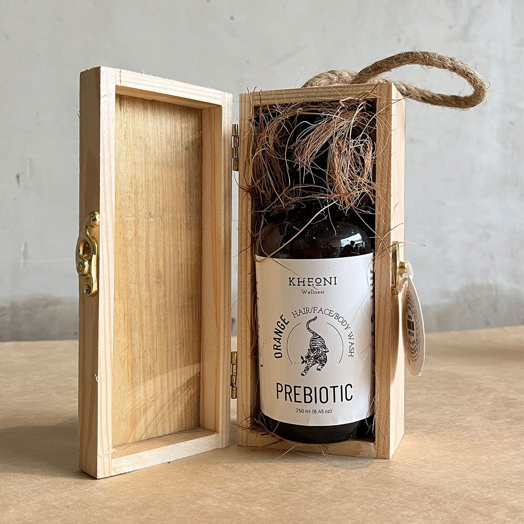 Kheoni Prebiotic Orange | 3-in-1 Hair, Face & Body Wash