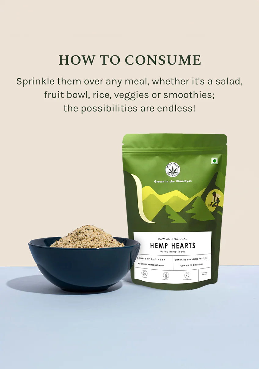 India hemp Organics Hemp Hearts