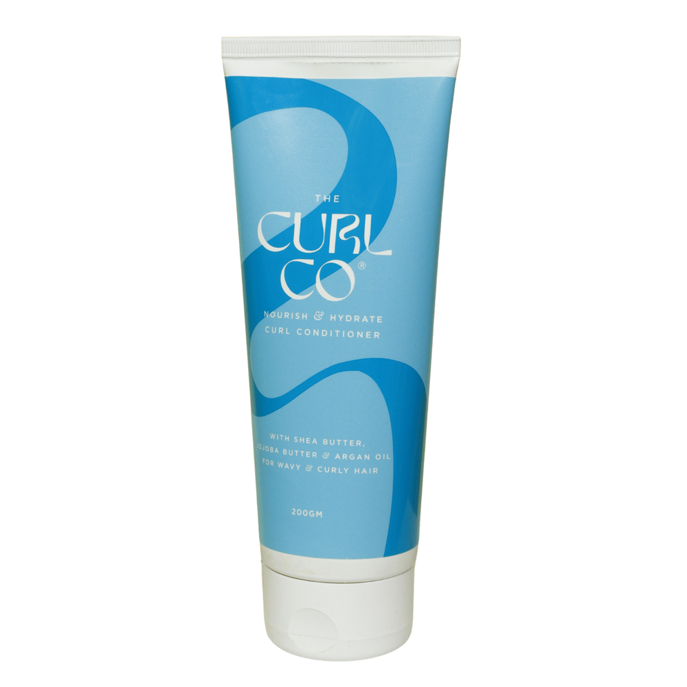 The Curl Co Nourish & Hydrate Curl Conditioner for Wavy & Curly Hair, 200 G