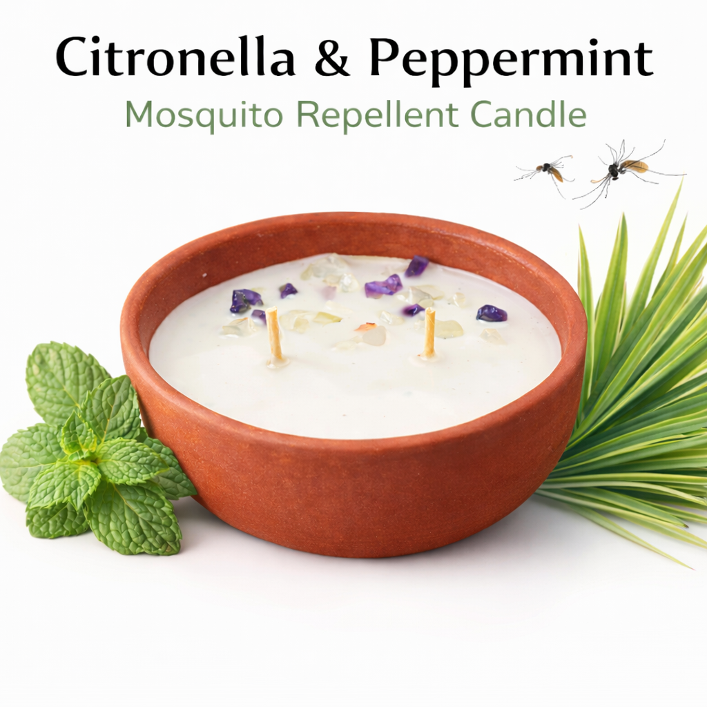 Nalika - Citronella Peppermint Mosquito Repellent Candle