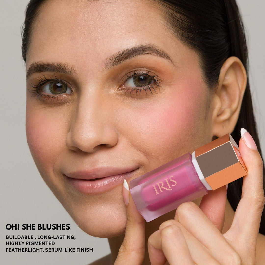 Iris Cosmetics Chisel & Cheek Edit - Medium to Dark