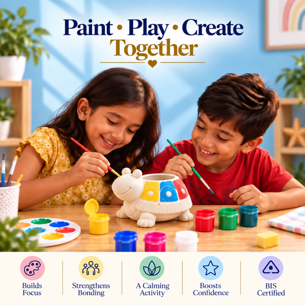 DIY Planter Painting Kit - Turtle