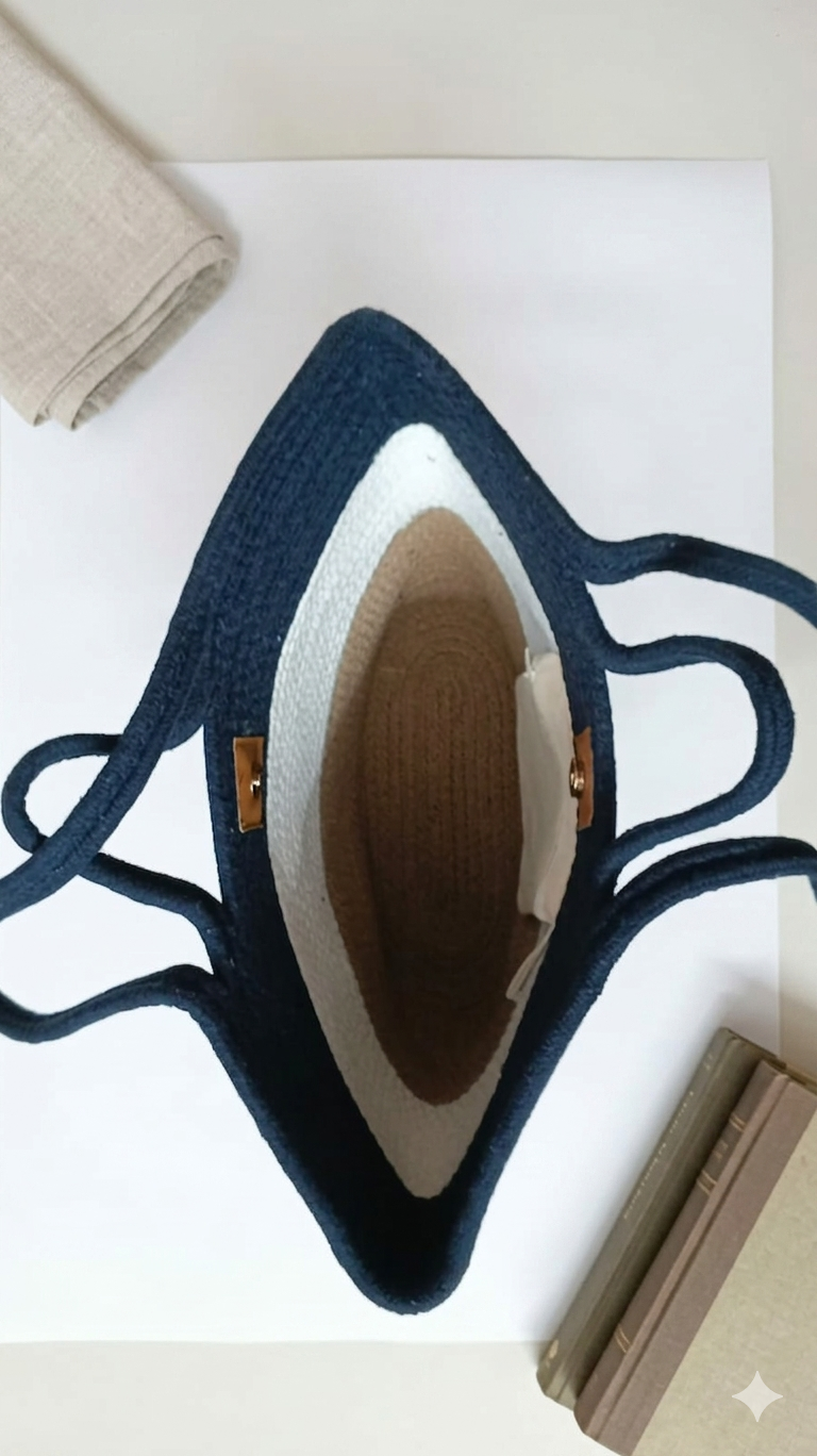 Onearth Harbor Weave Tote Bag
