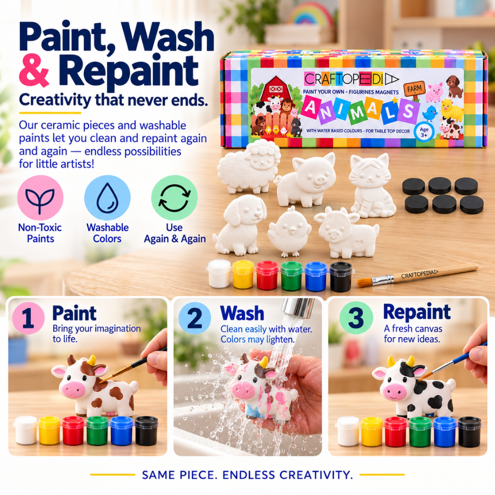 DIY Magnet - Farm Animals