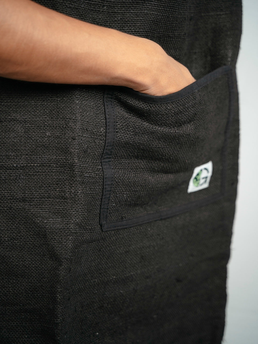 OG Apron (100% Hemp) Black