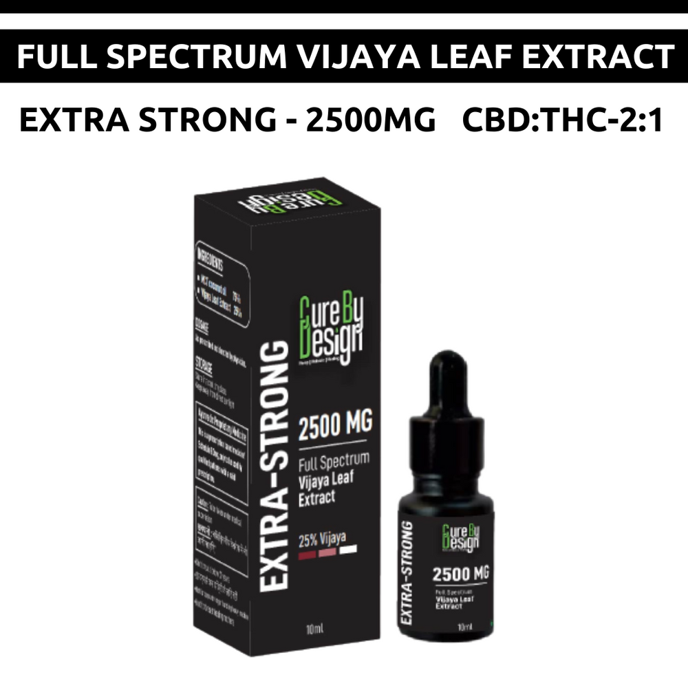 Cure by Design Vijaya Full Spectrum - Extra Strong Tincture
