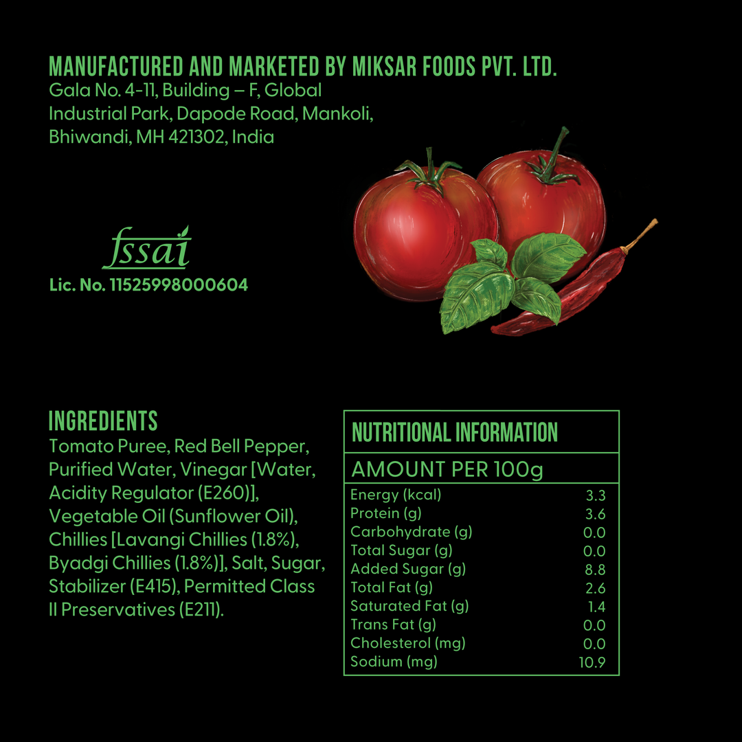 Naagin Pizza & Pasta Sauce - Indo-Italian Sauce, Premium Tomatoes