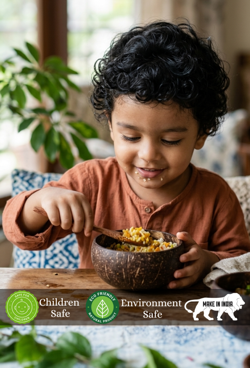 Almitra Sustainables Coconut Bowl