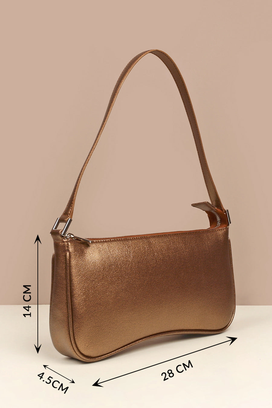 Emily Vegan Leather Shoulder Bag