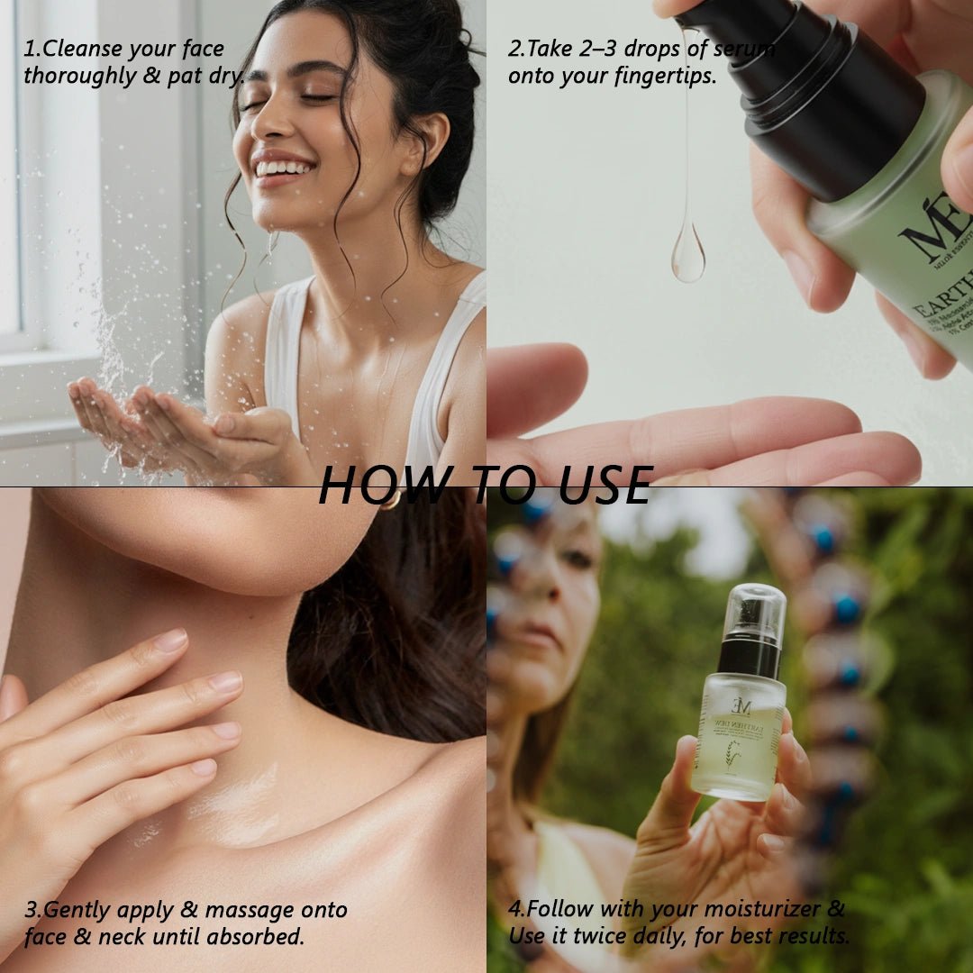 Earthen Dew Face Serum | Niacinamide & Arbutin for Skin Health
