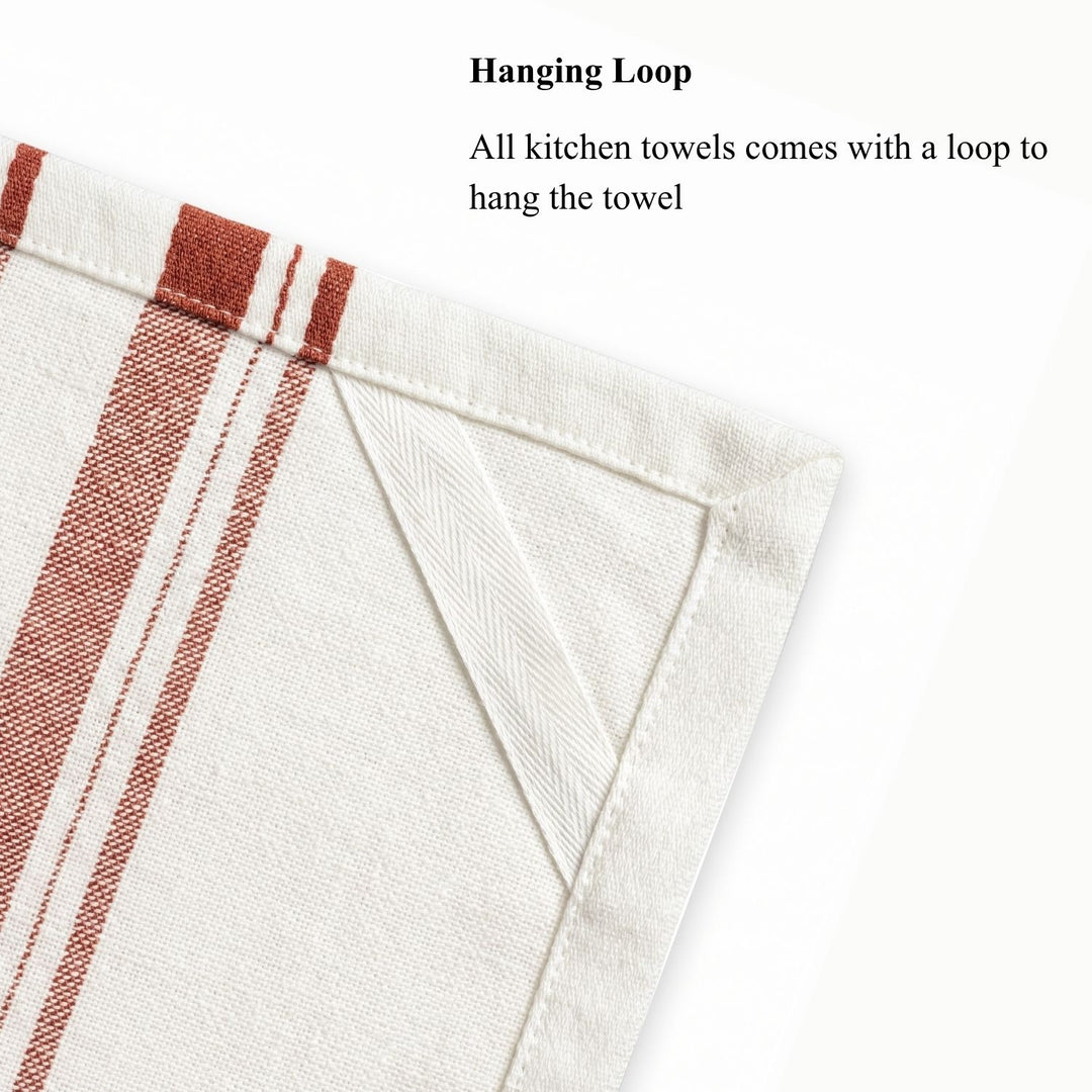 Striped Cotton Dish Towels ( Set of 2 )