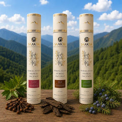 Saakya Grounding Ritual Pack | Clove, Juniper & Oud Incense Sticks | Pack of 3